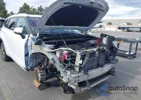 2022 Toyota Highlander Hybrid Xle Bronze Edition z USA, uszkodzony, nr VIN 5TDAARAH4NS514822